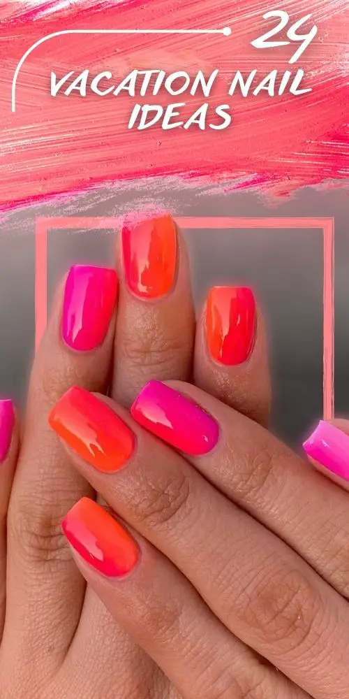 24 Amazing Vacation Nails Ideas For You