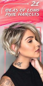 21 Long Pixie Cut For You