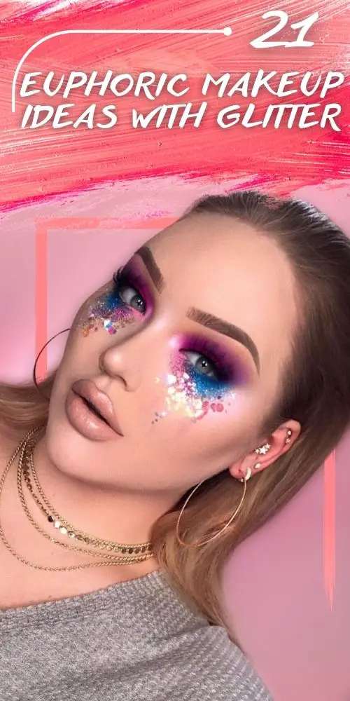 Euphoria Makeup in Pink and Purple Shades