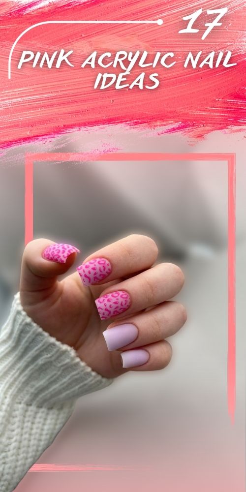 Pink Acrylic Nails Designs 💖 light pink spring nails Ideas