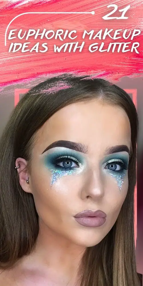 Makeup Euphoria With Blue Shades