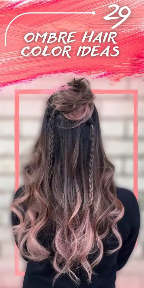 Ombre With Light Pink Tips