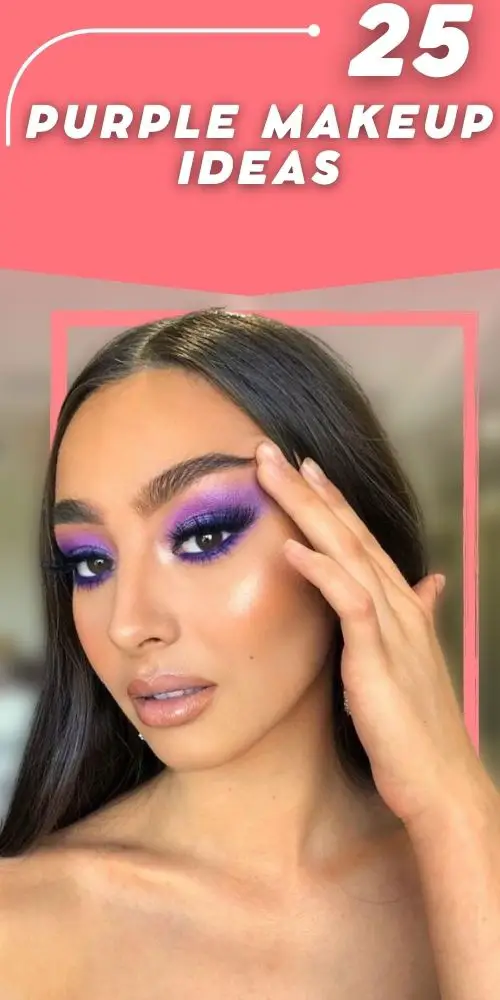 Purple Makeup Looks For Brown Eyes