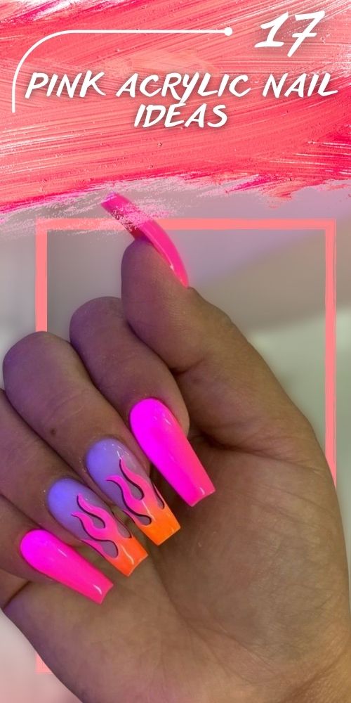 Pink Acrylic Nails Designs 💖 light pink spring nails Ideas