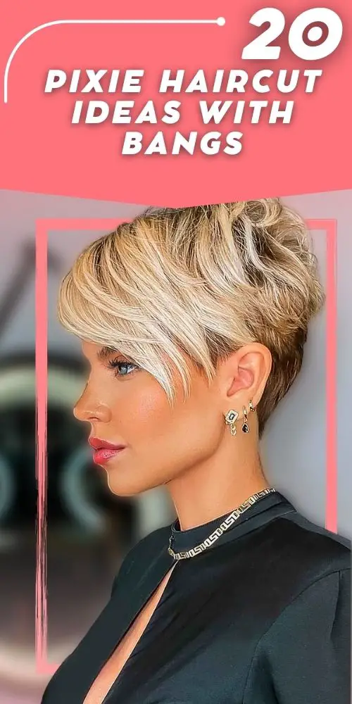 Pixie Haircut For Blondes