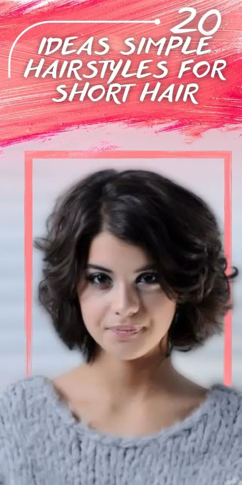 20 Stunning Photos Simple Hairstyles For Short Hair