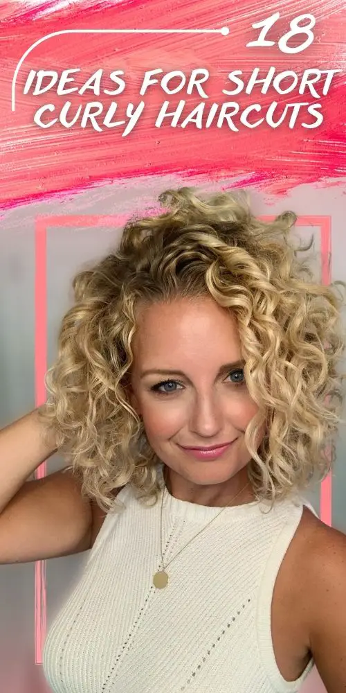 Short Curly Haircuts For Blondes And Blond Hair