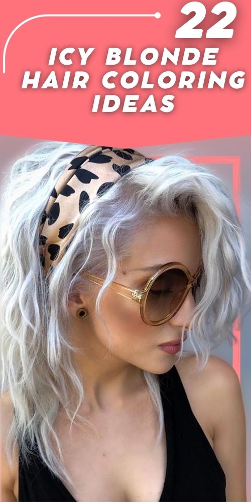 Icy Blonde Hair with Shadow Root: Trending Hairstyle for Edgy Fashionistas