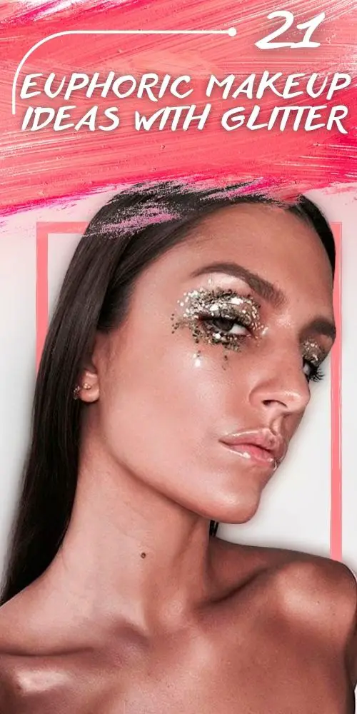 Gorgeous Euphoria Makeup Glitter