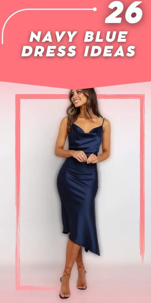 Navy Blue Dress For You