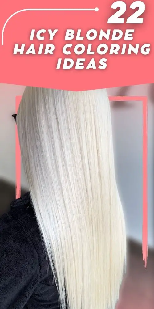 Ice Blonde Hair For Long Hair