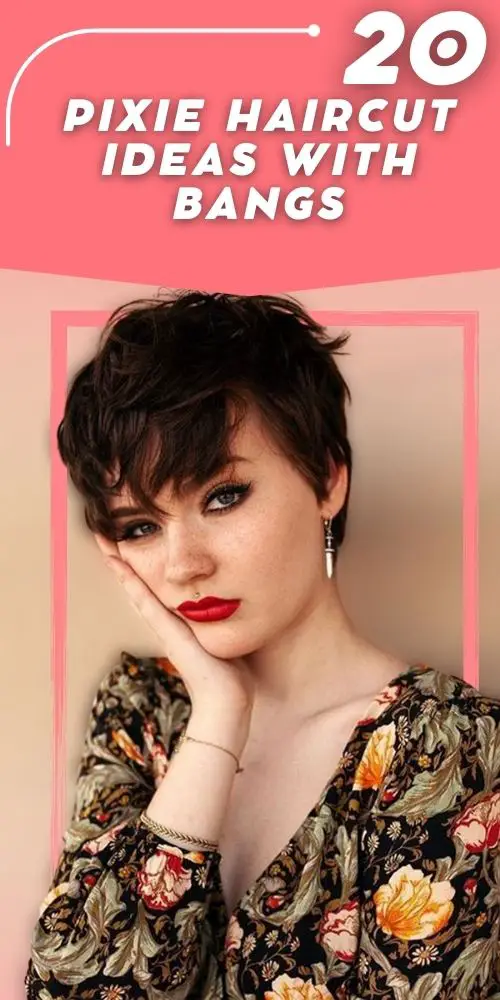 Be On Trend: 20 Pixie Haircut With Bangs