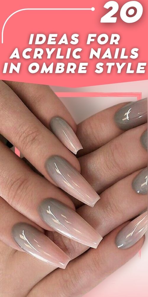 Get the Perfect Look: Short and Long Ombre Acrylic Nails Ideas - Cute Design