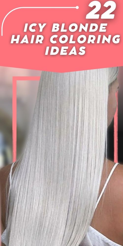 Icy Blonde Hair with Shadow Root: Trending Hairstyle for Edgy Fashionistas