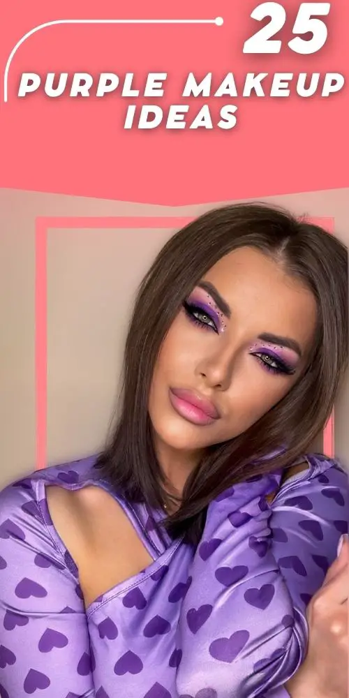 Purple Makeup Looks For Green Eyes