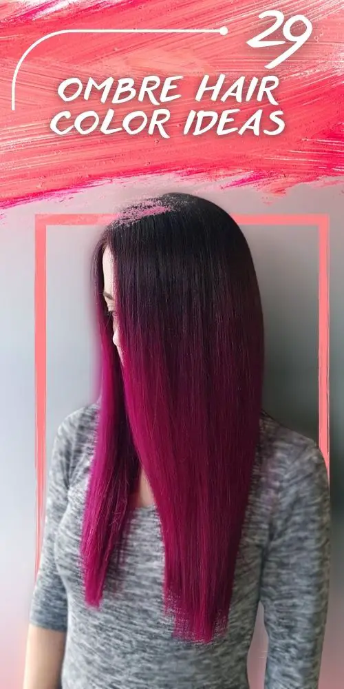 Ombre In Bright Pink Hues