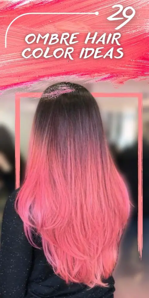 Ombre In Bright Pink Hues