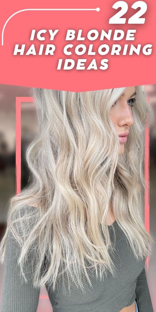 Icy Blonde Hair with Shadow Root: Trending Hairstyle for Edgy Fashionistas