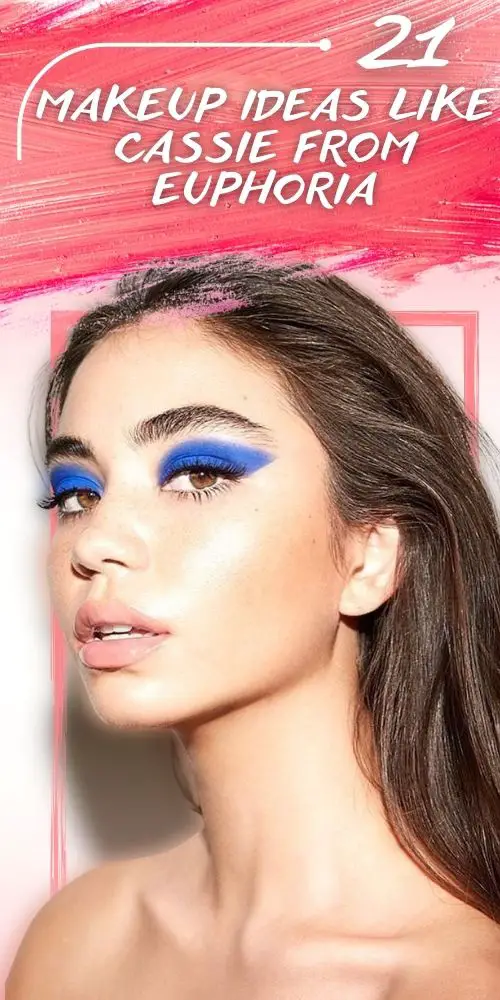 Cassie Euphoria Makeup In Blue
