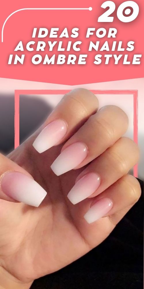 Get the Perfect Look: Short and Long Ombre Acrylic Nails Ideas - Cute Design