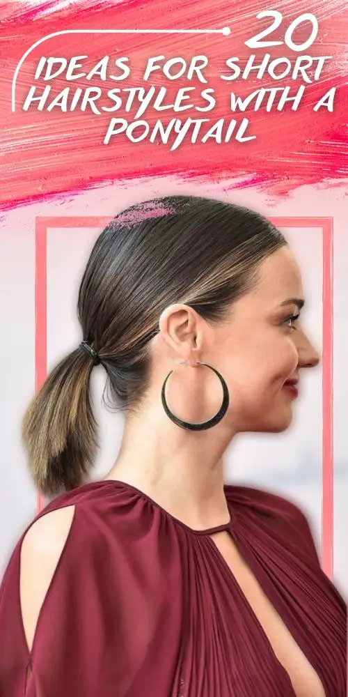 Smooth Ponytail Hairstyle