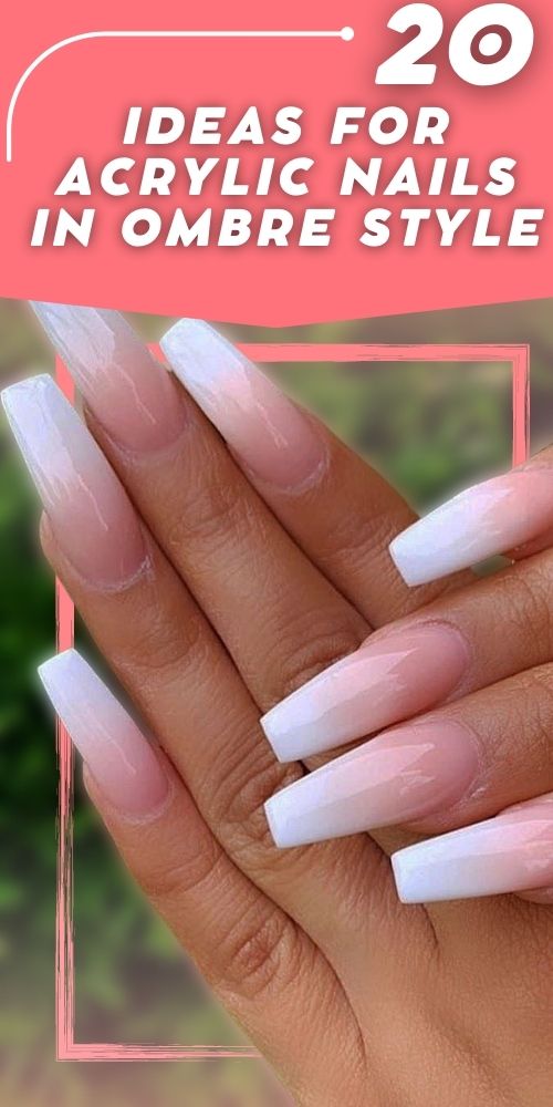 Get the Perfect Look: Short and Long Ombre Acrylic Nails Ideas - Cute Design