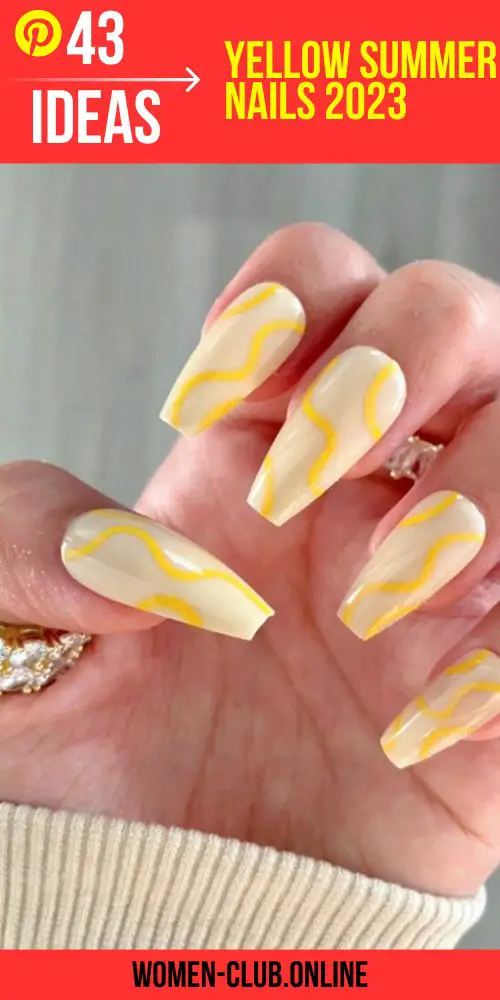 Yellow Summer Nails 2023: Top Trends, Styles, and Designs