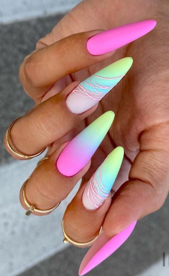 Long Summer Nails 2023