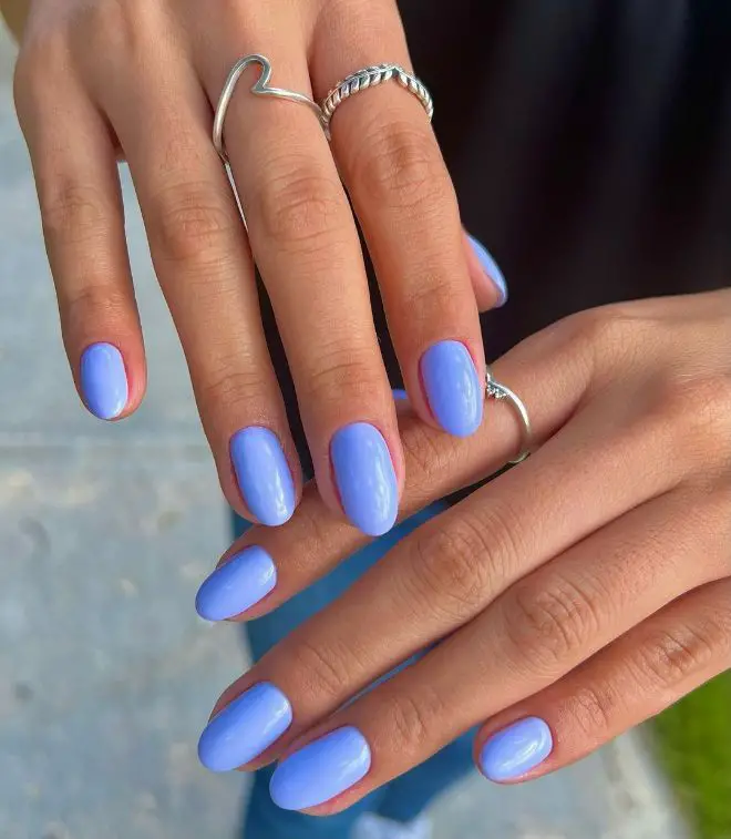 Blue Summer Nails 2023