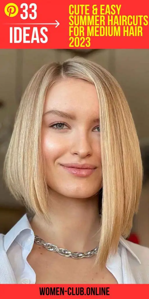 Cute & Easy Summer Haircuts for Medium Hair: Stay Cool & Chic in 2023