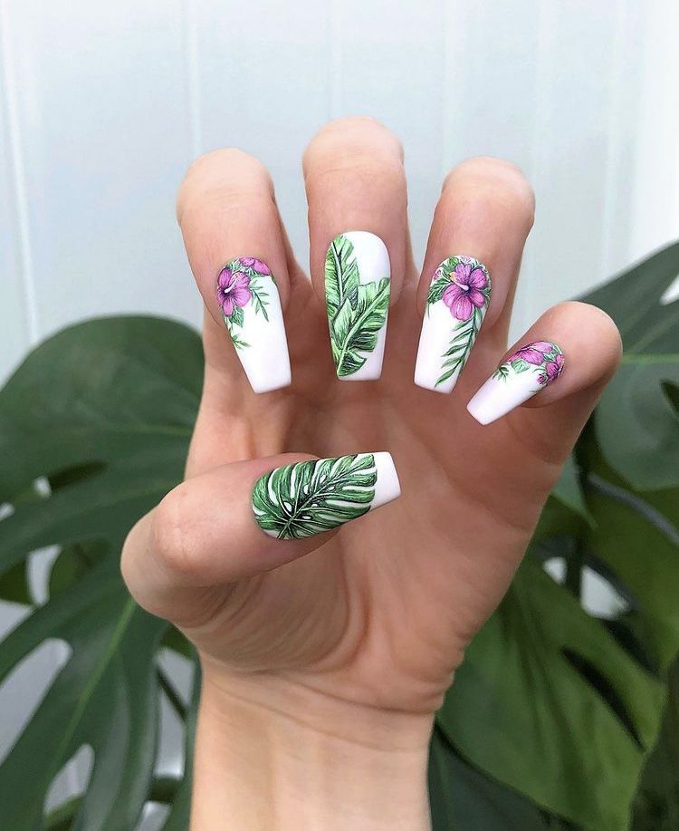 Summer Coffin Nails 2023 13 Ideas: A Guide to the Hottest Nail Trends