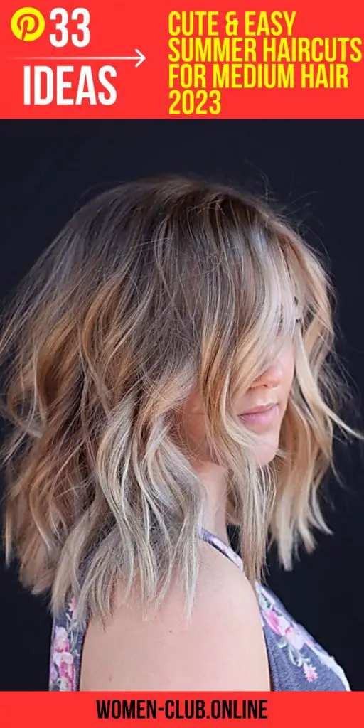 Cute & Easy Summer Haircuts for Medium Hair: Stay Cool & Chic in 2023