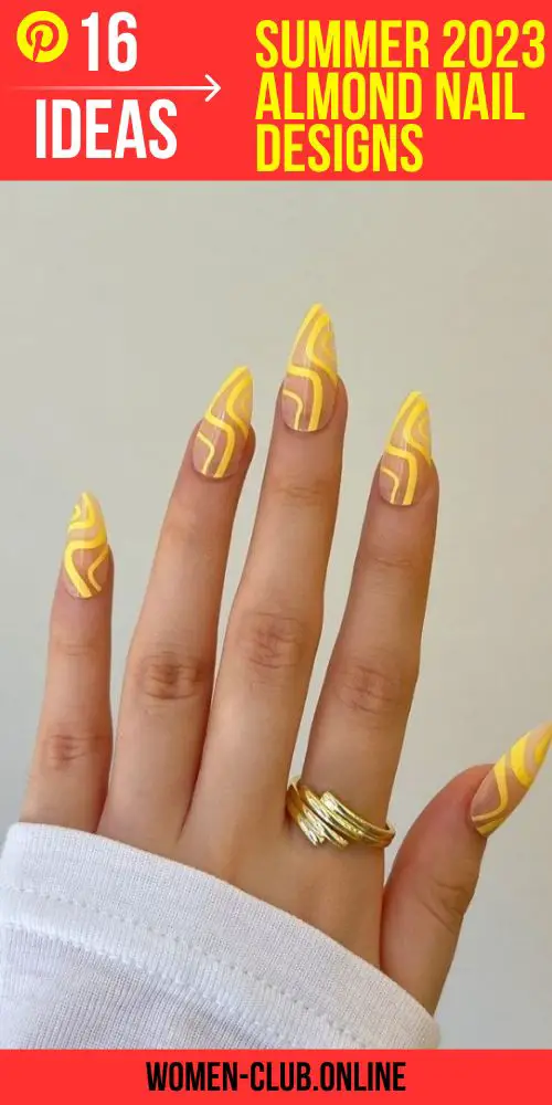 Trendy Summer Almond Nails Designs - 16 Ideas: Short and Long Color Trends