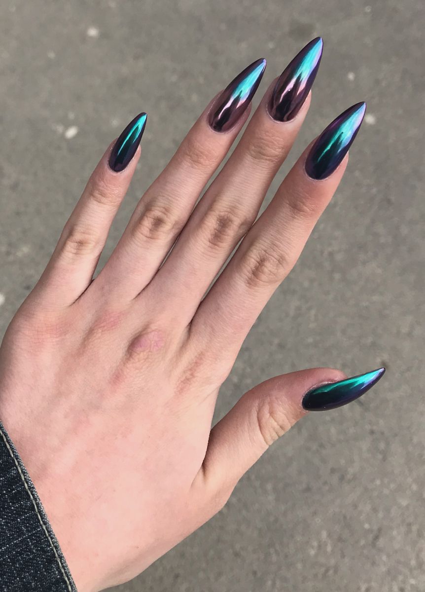 Light Up Your Look: How to Effortlessly Rock Light Сolorful Summer Chrome Nails for a Subtle Shine