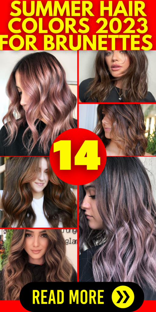 Summer Hair Colors 2023 for Brunettes 14 Ideas - women-club.online