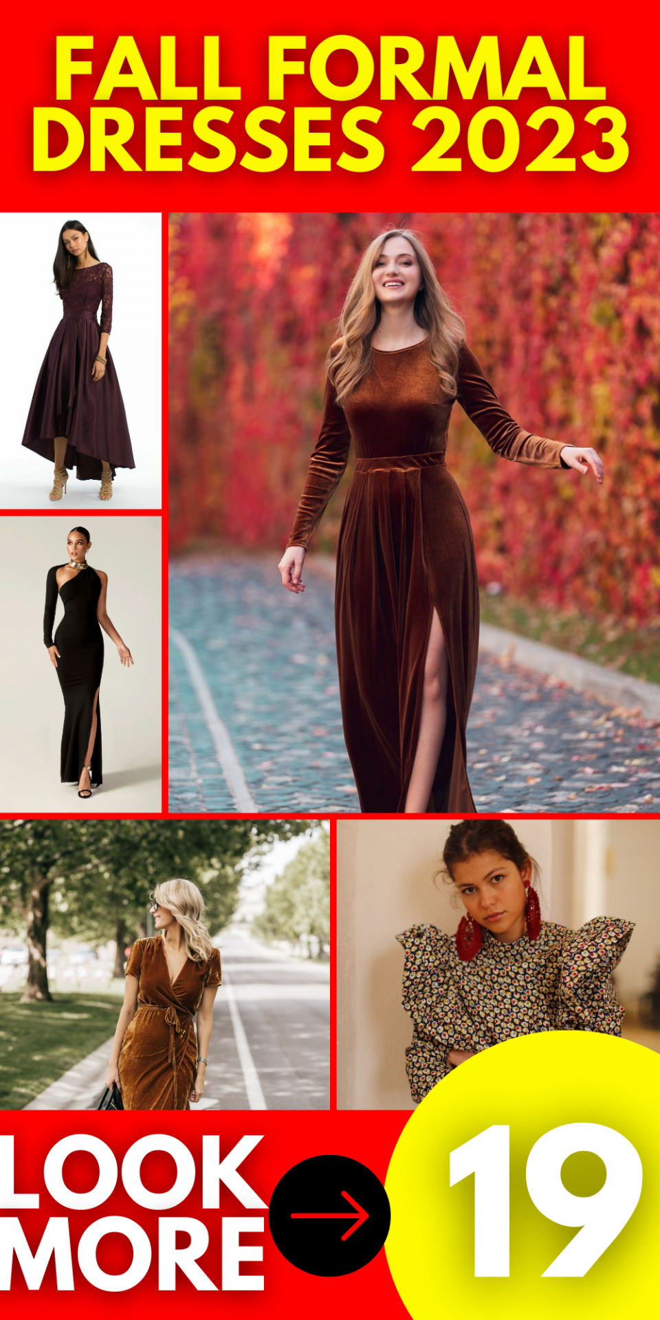 Fall Formal Dress 2023 Modest Long Sleeve Dresses for the Elegant Look