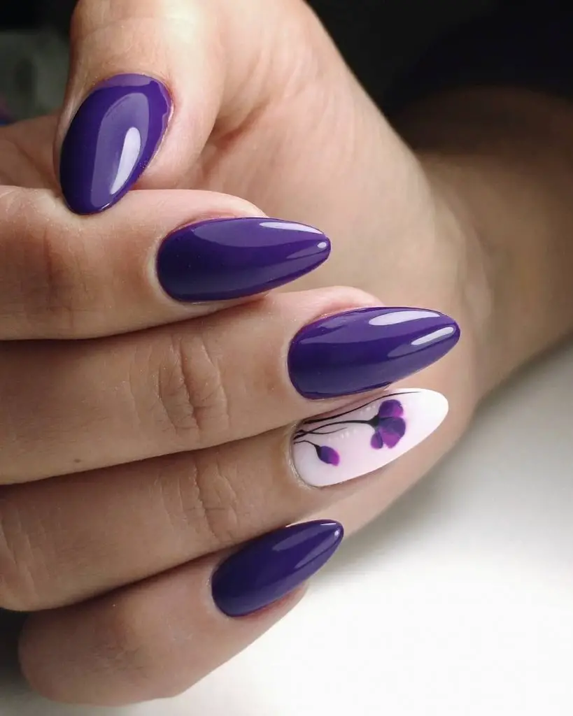Fall Nail Colors: Captivating Purple 20 Ideas to Elevate Your Style