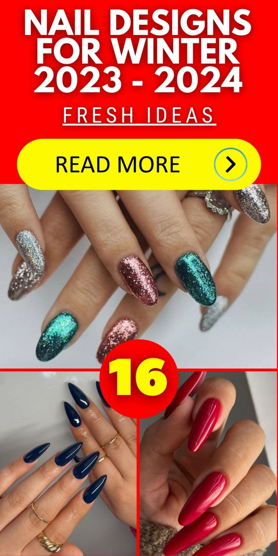 Nail Designs for Winter 2023 2024 16 Ideas