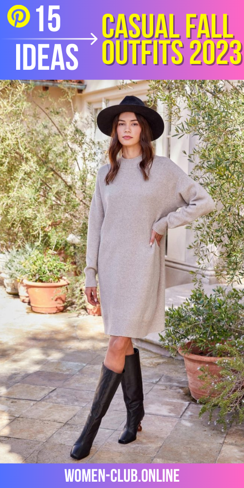 Casual Fall Outfits 2023 15 Ideas: Embrace Style and Comfort - women-club.online