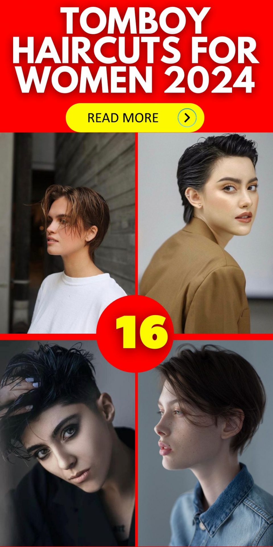 2024 Tomboy Haircuts For Women Short Korean Long Curly Styles