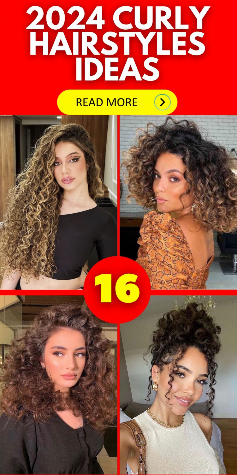 Curly Hairstyles 2024 Top Trends for Short, Medium, and Long Hair