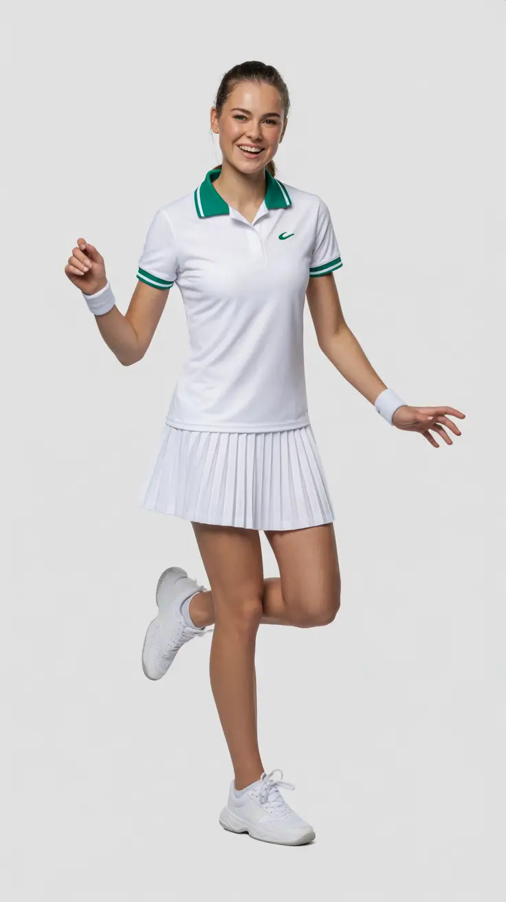 sporty chic summer tennis outfits 2026 Clean Court Energy - The All-White Tennis Reset