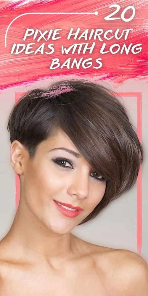 20 Hairstyles for Pixie with Long Bangs