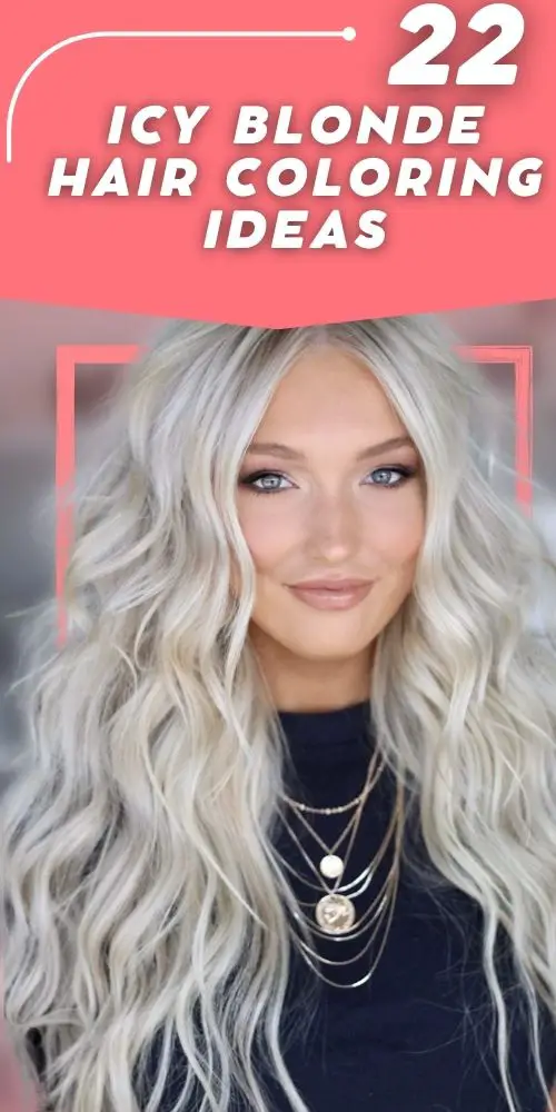 Icy Blonde Hair with Shadow Root: Trending Hairstyle for Edgy Fashionistas