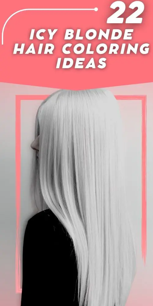 Icy Blonde Hair with Shadow Root: Trending Hairstyle for Edgy Fashionistas