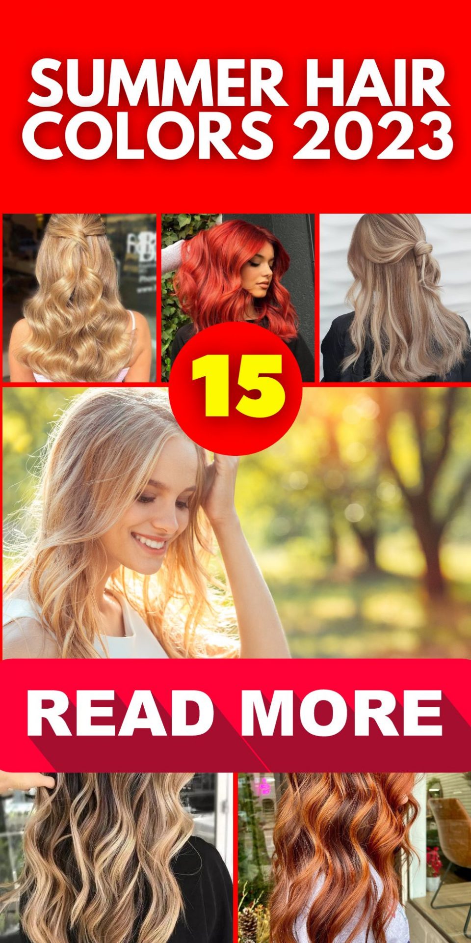 Hot Summer Hair Colors to Spice Up Your Look in 2023 Red, Blonde, and