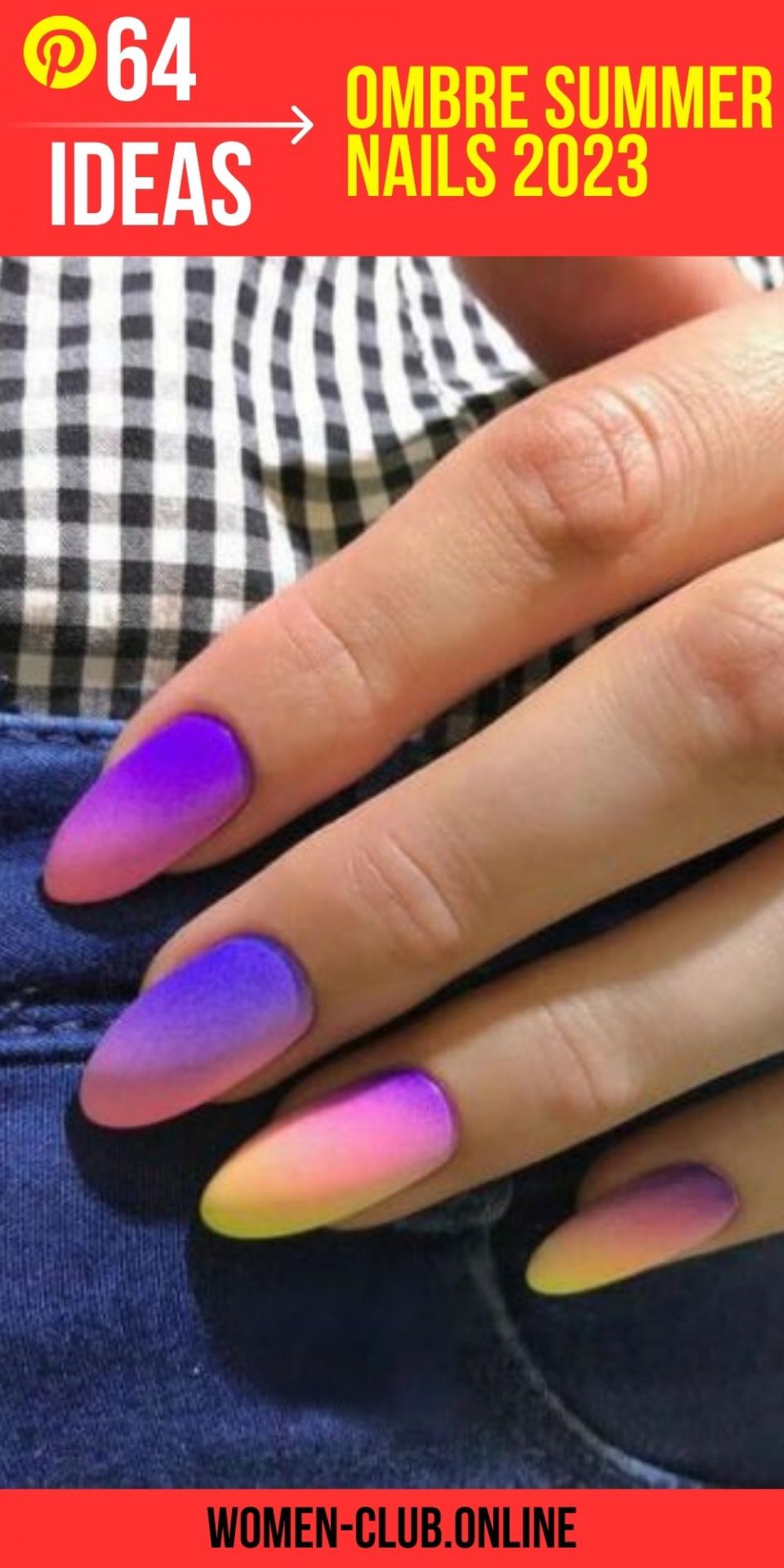 Ombre Summer Nails 2023 Discover Trending Designs for a Colorful Season
