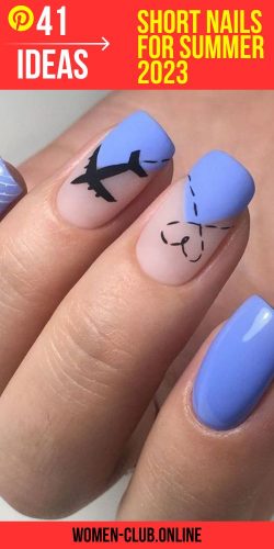 41 Ideas Short Nails for Summer 2023 Trends and Care Tips