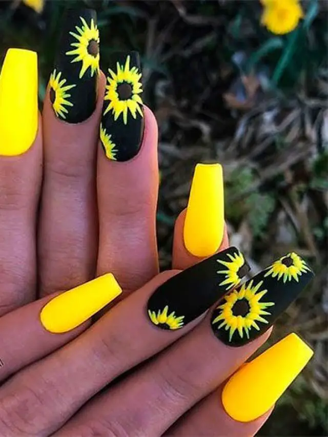 Trending Yellow Summer Nails 2023: Hottest Design Ideas. Pastel Color and cute Neon for Acrylic Nail