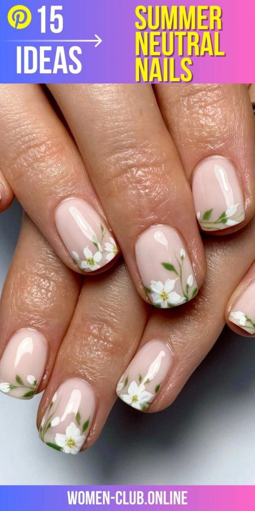 Dive into Summer 2023 with Neutral Nail Trends: Explore Classy and Simple Designs